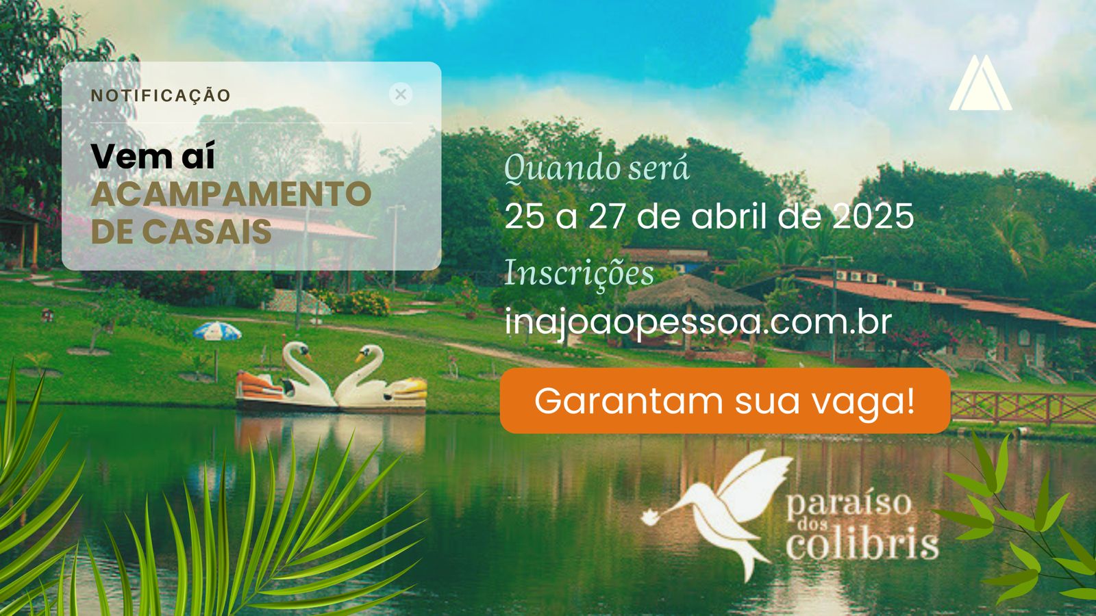 Acampamento de Casais INAJP Igreja Nova Aliança de João Pessoa